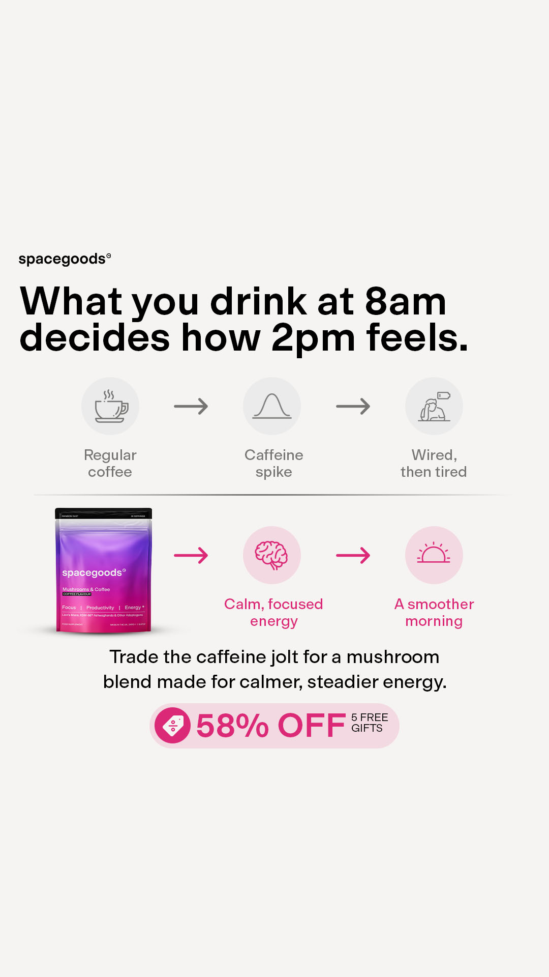 Spacegoods Facebook ad