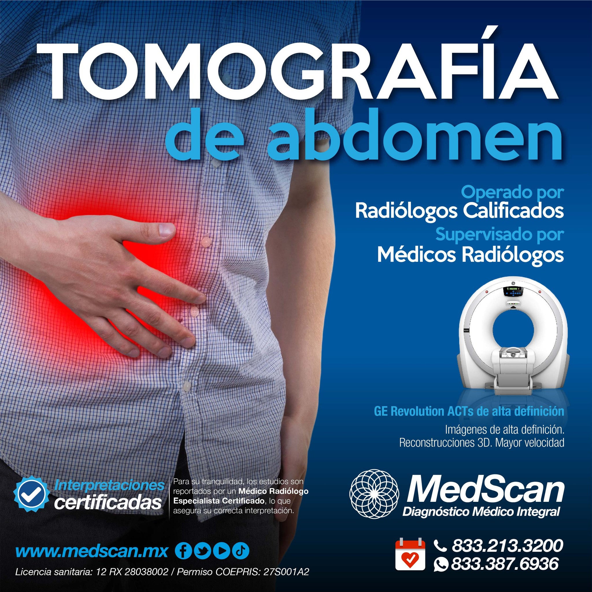 MedScan Diagnóstico Médico Integral Tampico Facebook ad: ¡Descubre la importancia de la tomografía computada de…