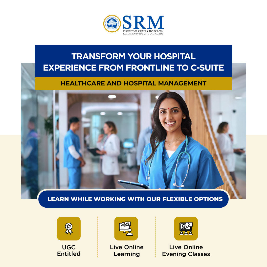 SRM Online Education Facebook ad