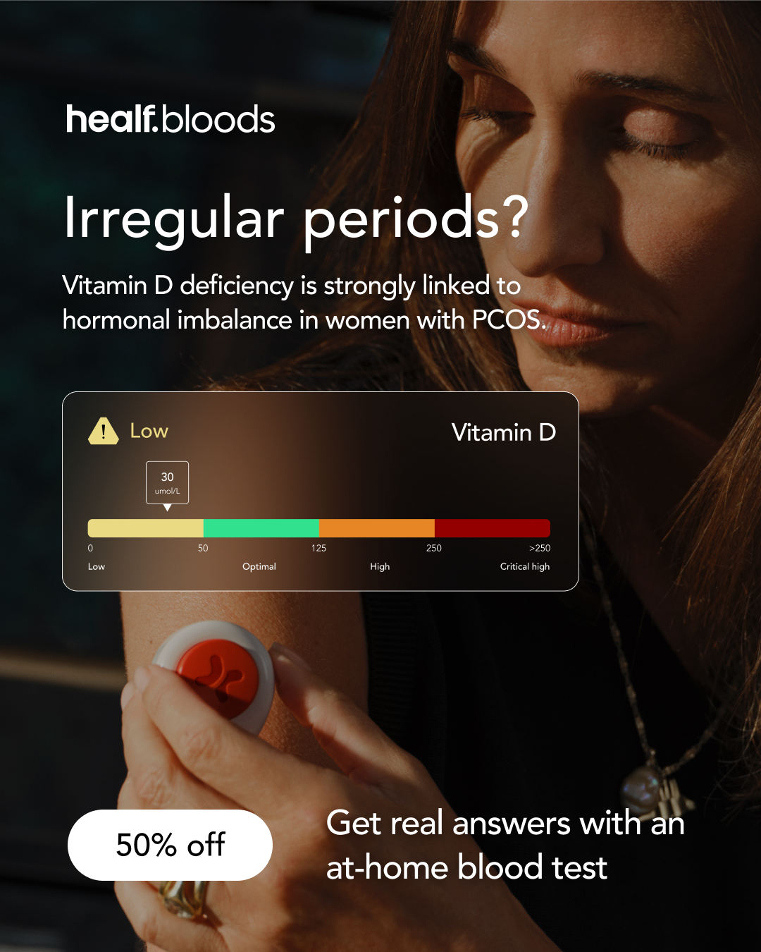 Healf. Facebook ad