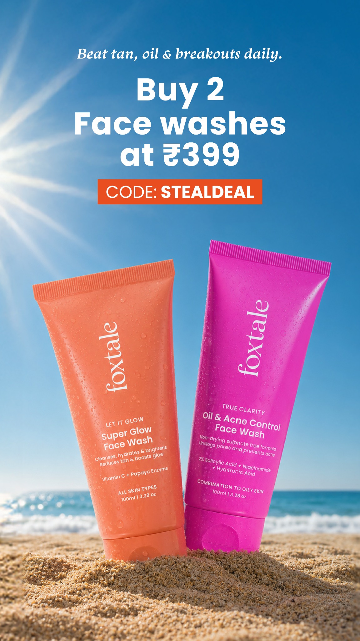 Foxtale Facebook ad