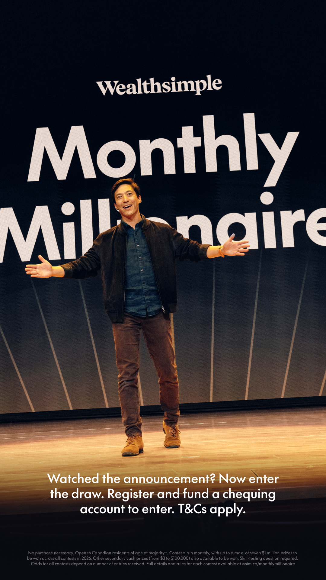 Wealthsimple Facebook ad