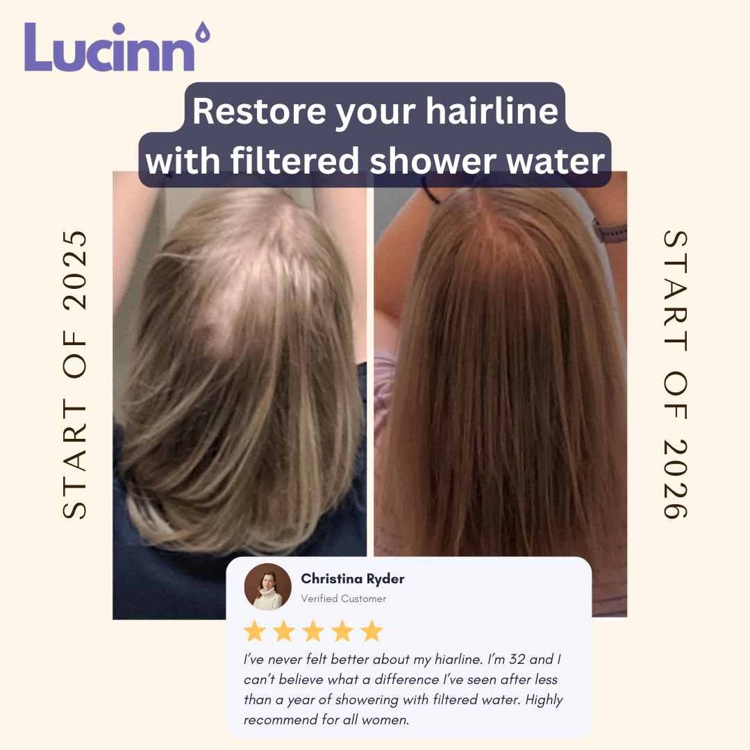 Lucinn Filtered Showerhead Facebook ad