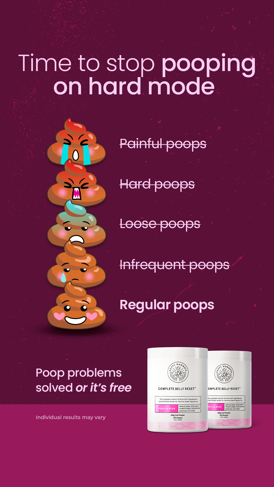 Happy Mammoth EU Facebook ad