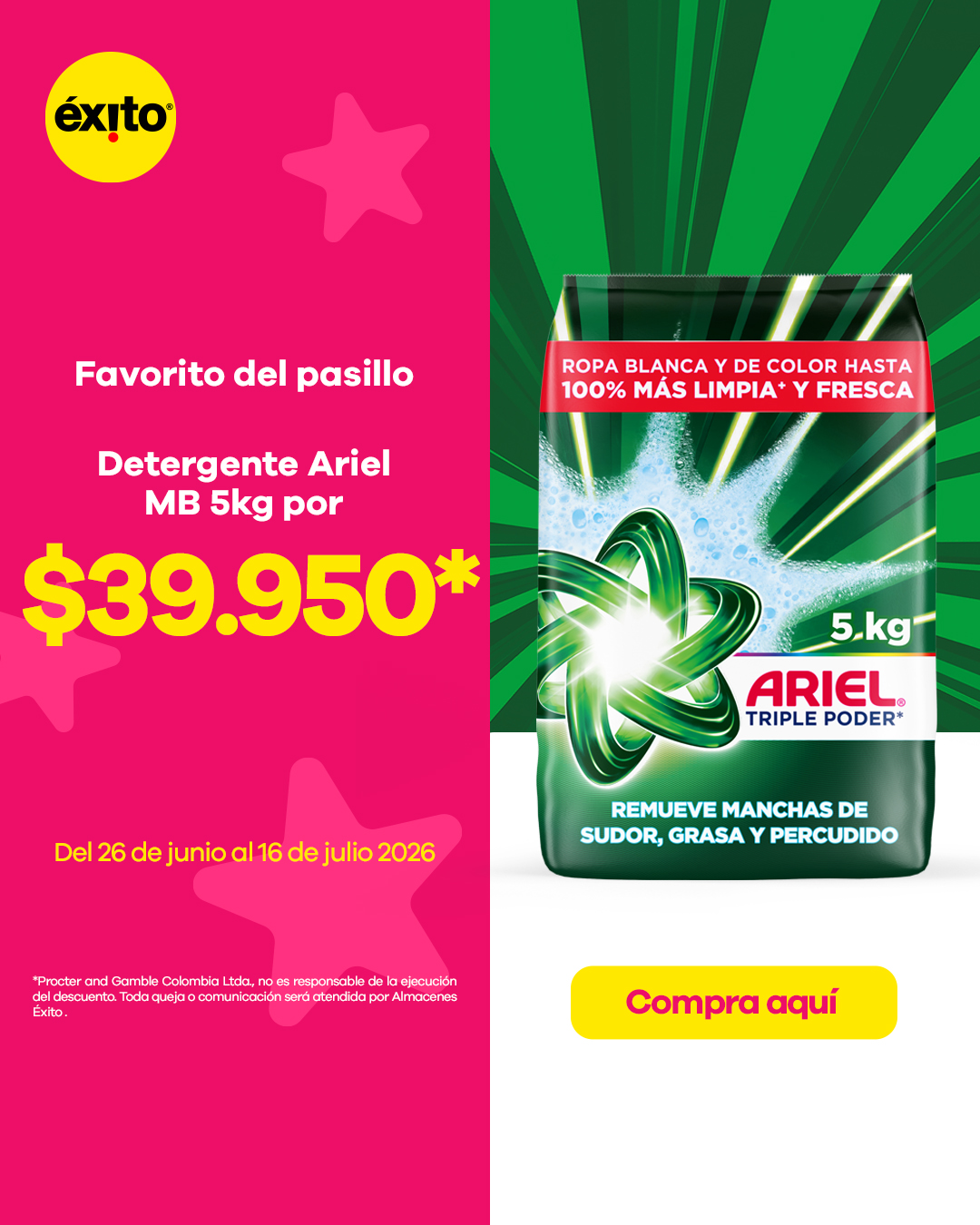 Ariel Concentrado Facebook ad