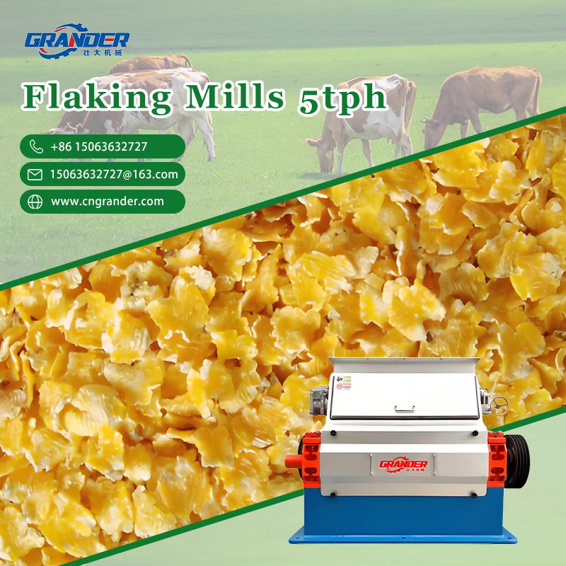 Shandong Grand Agri-Tech Facebook ad: Flaking Solution Designed for Steady Grain Output