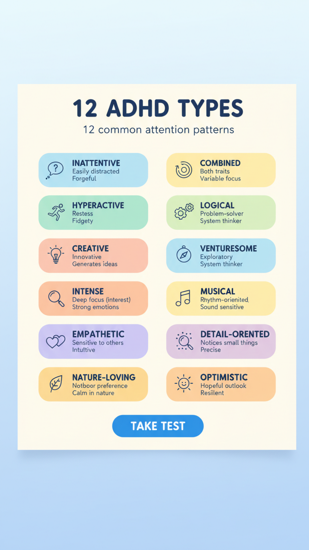 ADHD Clarity Test Facebook ad