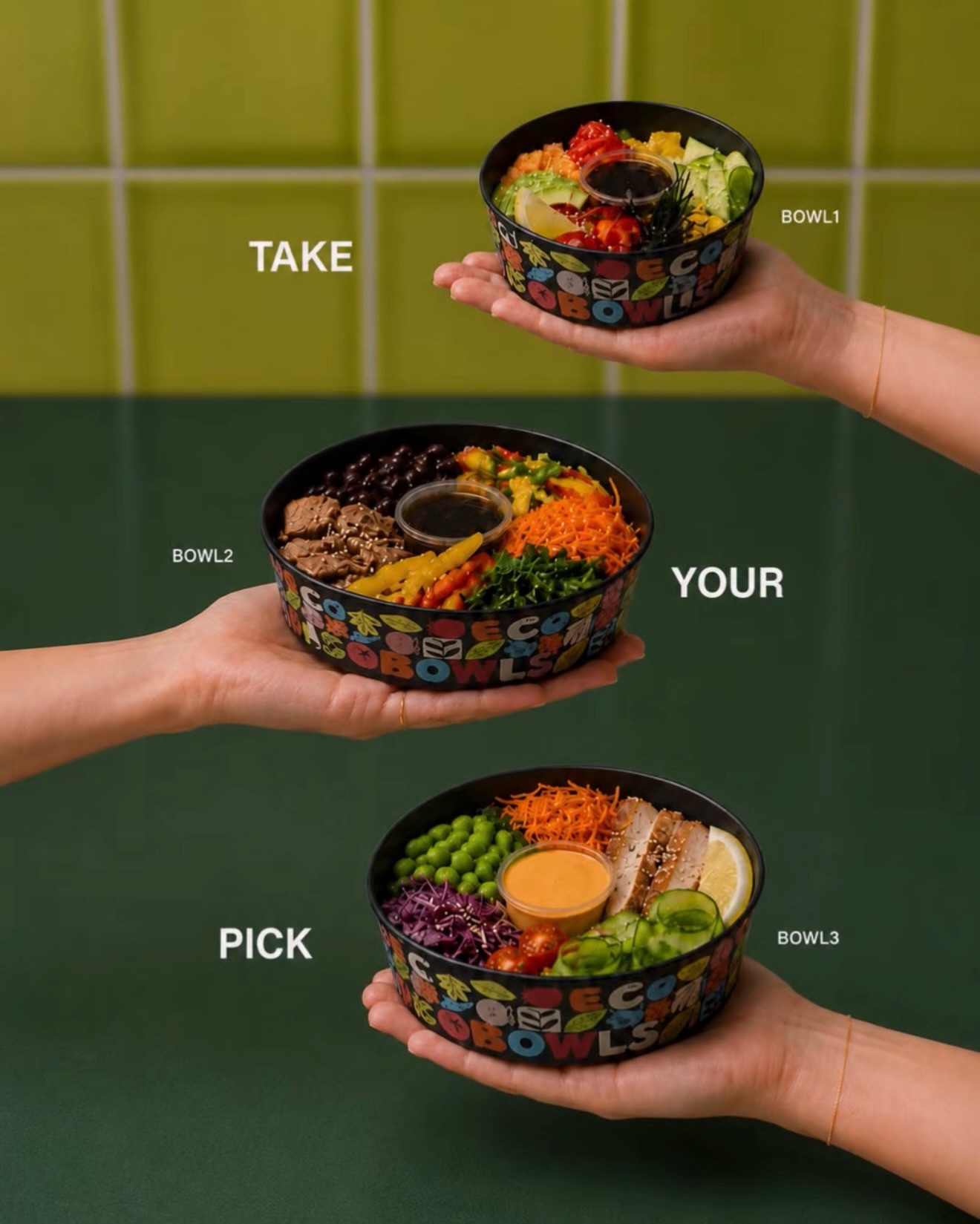 Poke by Impasta Facebook ad: Փորձե՞լ եք մեր համեղ ու արագ bowl-երը