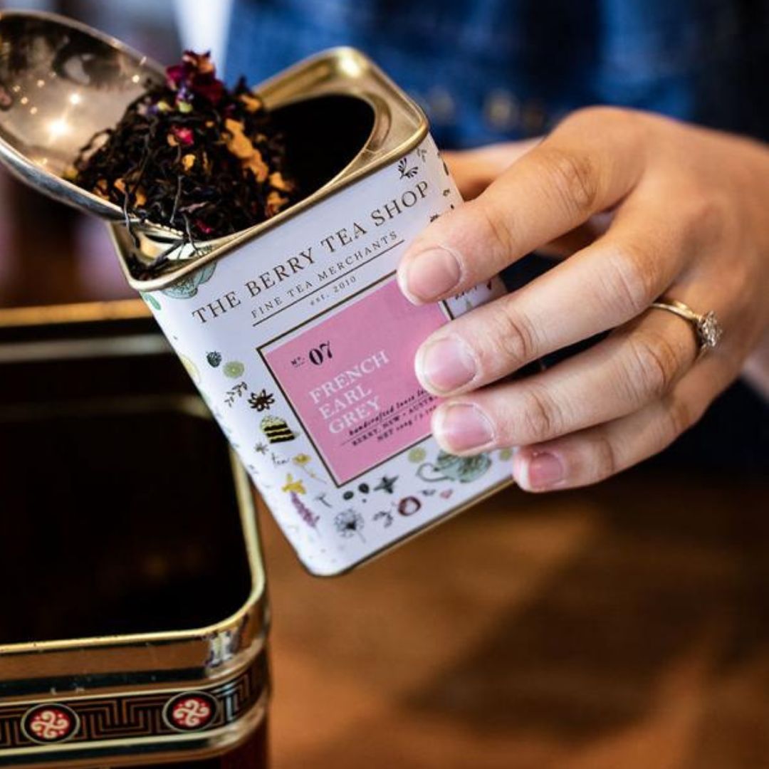 The Berry Tea Shop Facebook ad