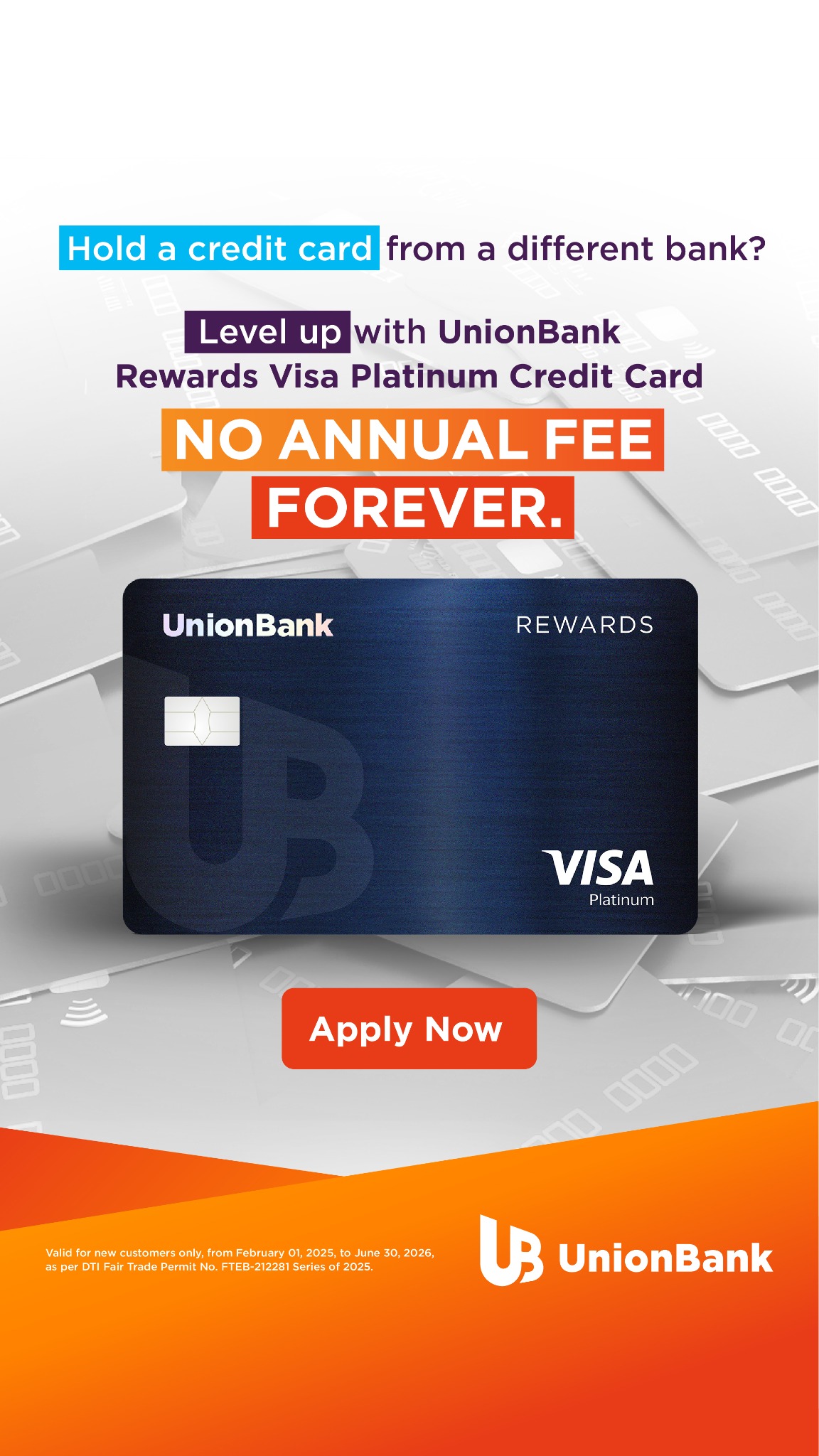 Union Bank of the Philippines Facebook ad