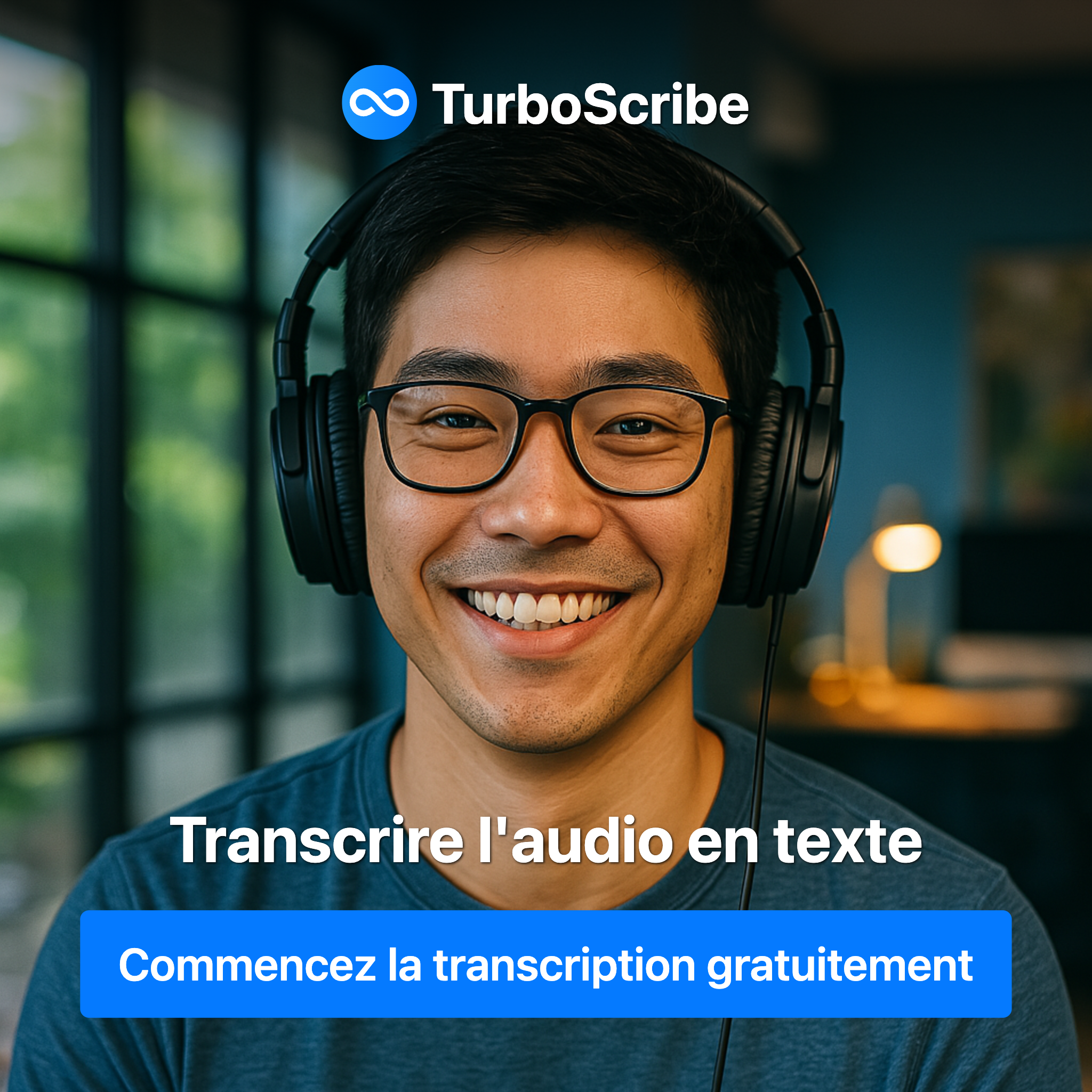 TurboScribe Facebook ad