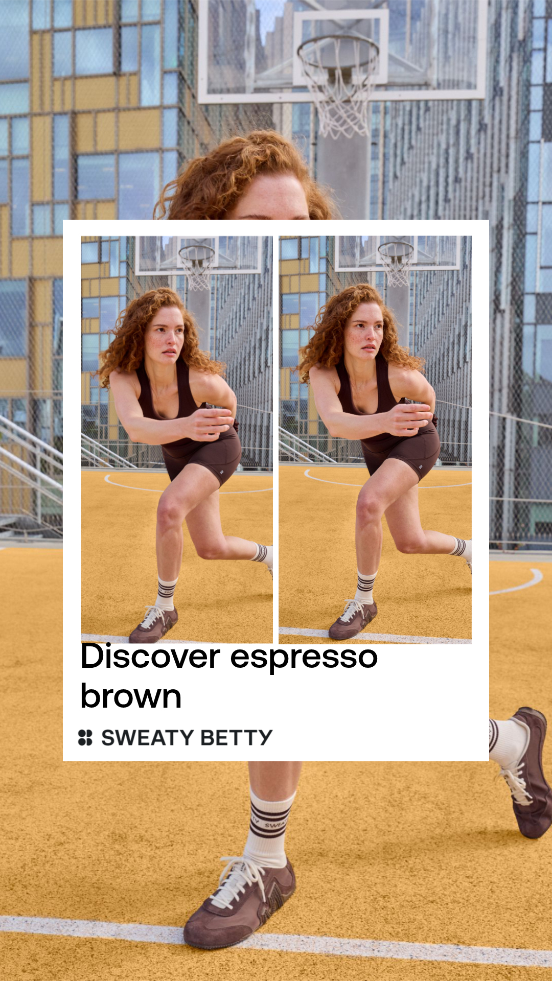 Sweaty Betty Facebook ad