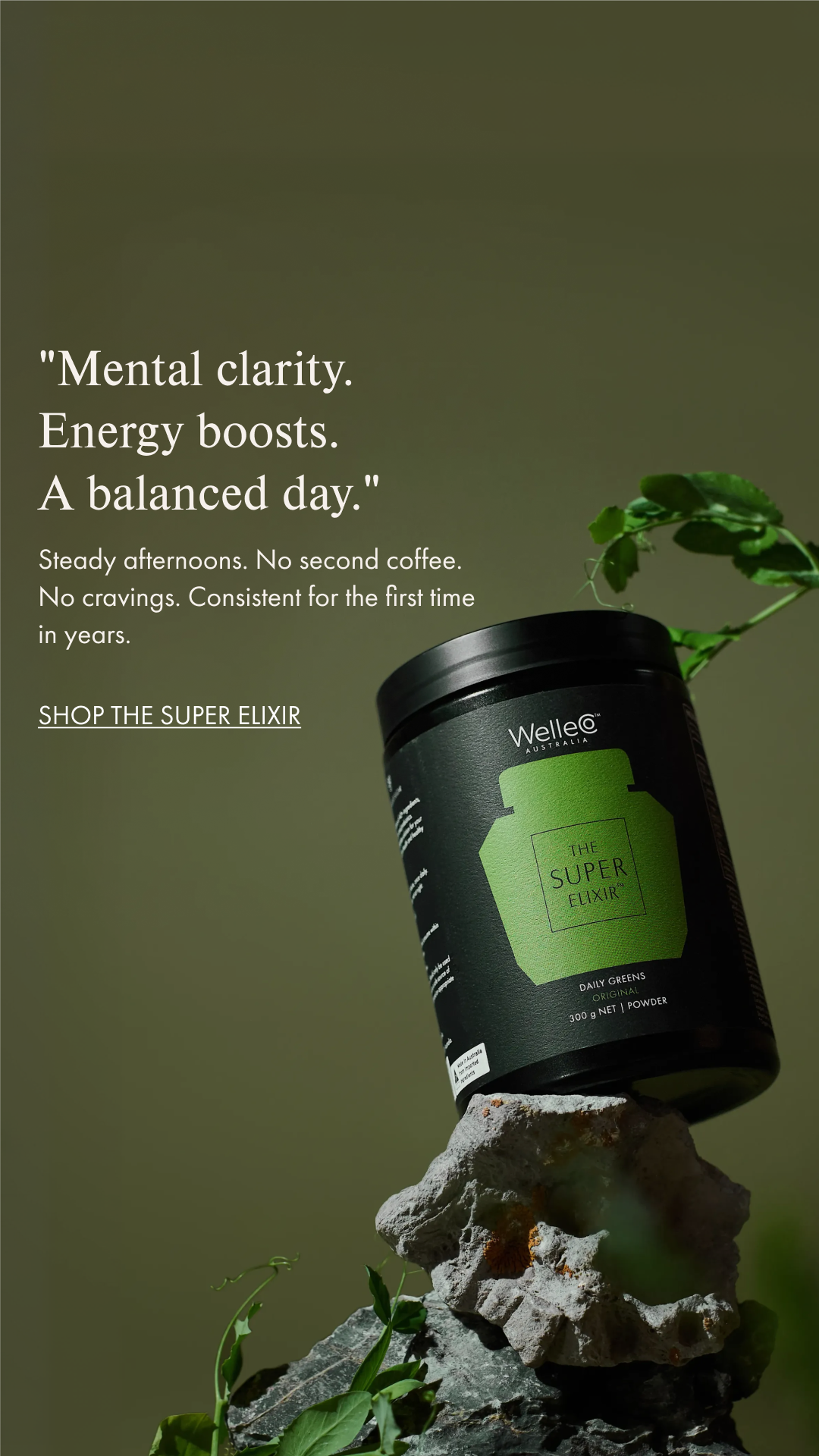 WelleCo Facebook ad