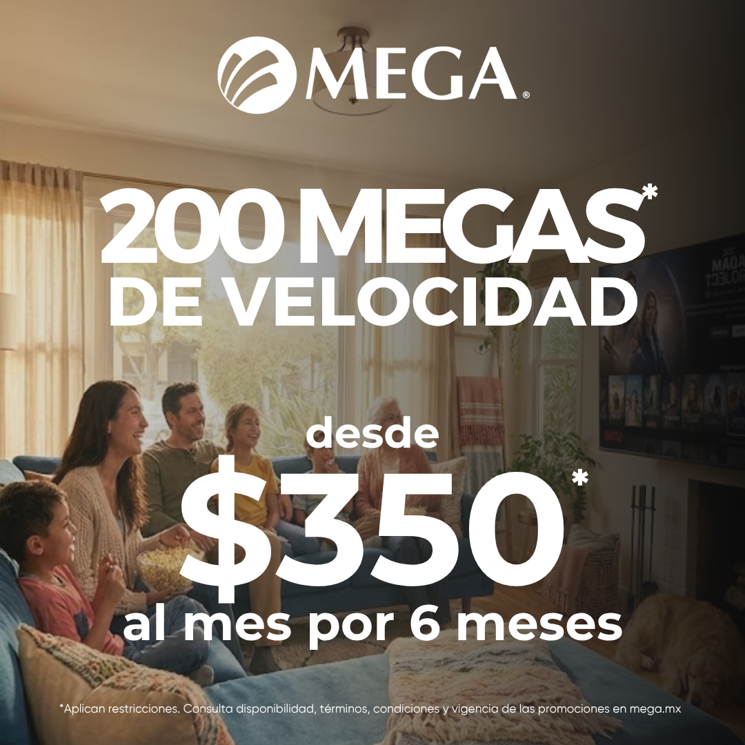 Asesor Comercial Mega Facebook ad: Chatea con nosotros