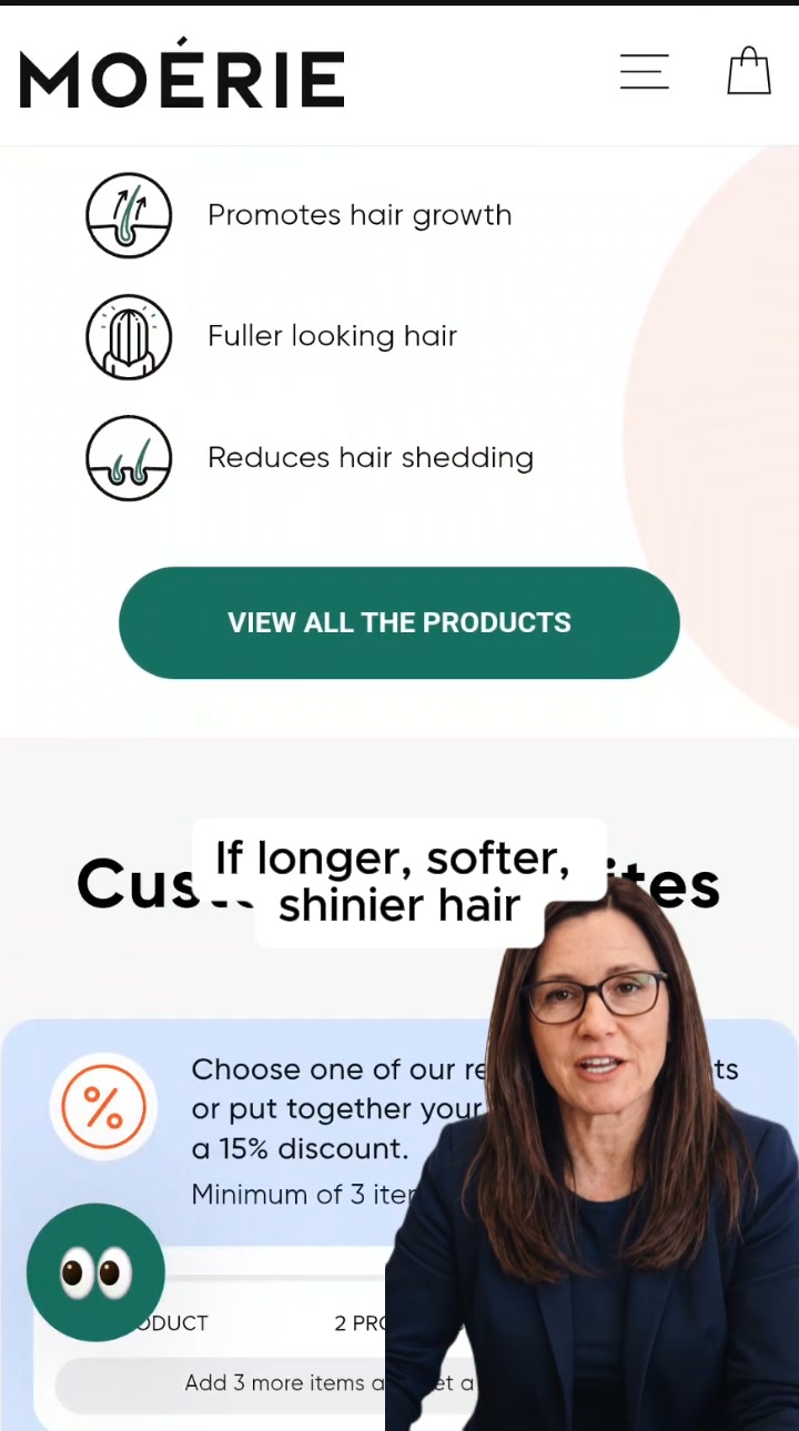 Prime Hair Daily Facebook ad: Unexpected Side Effects