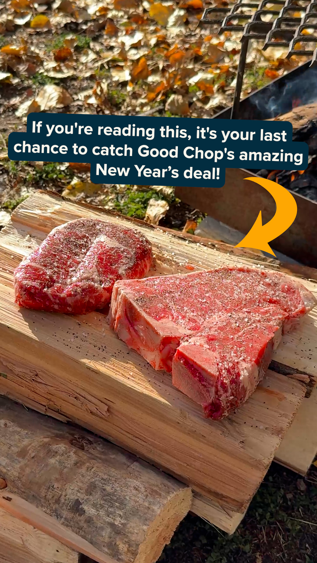 GoodChop Facebook ad