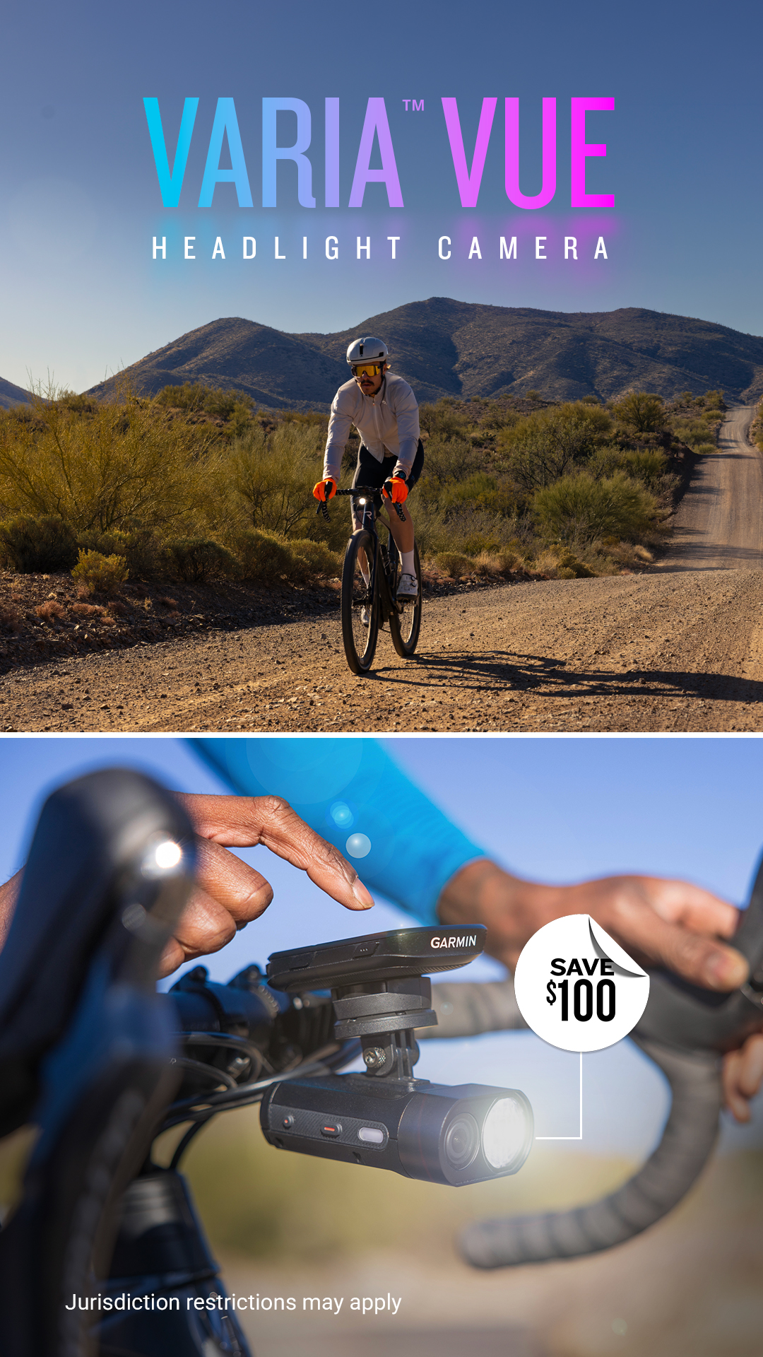 Garmin Cycling Facebook ad