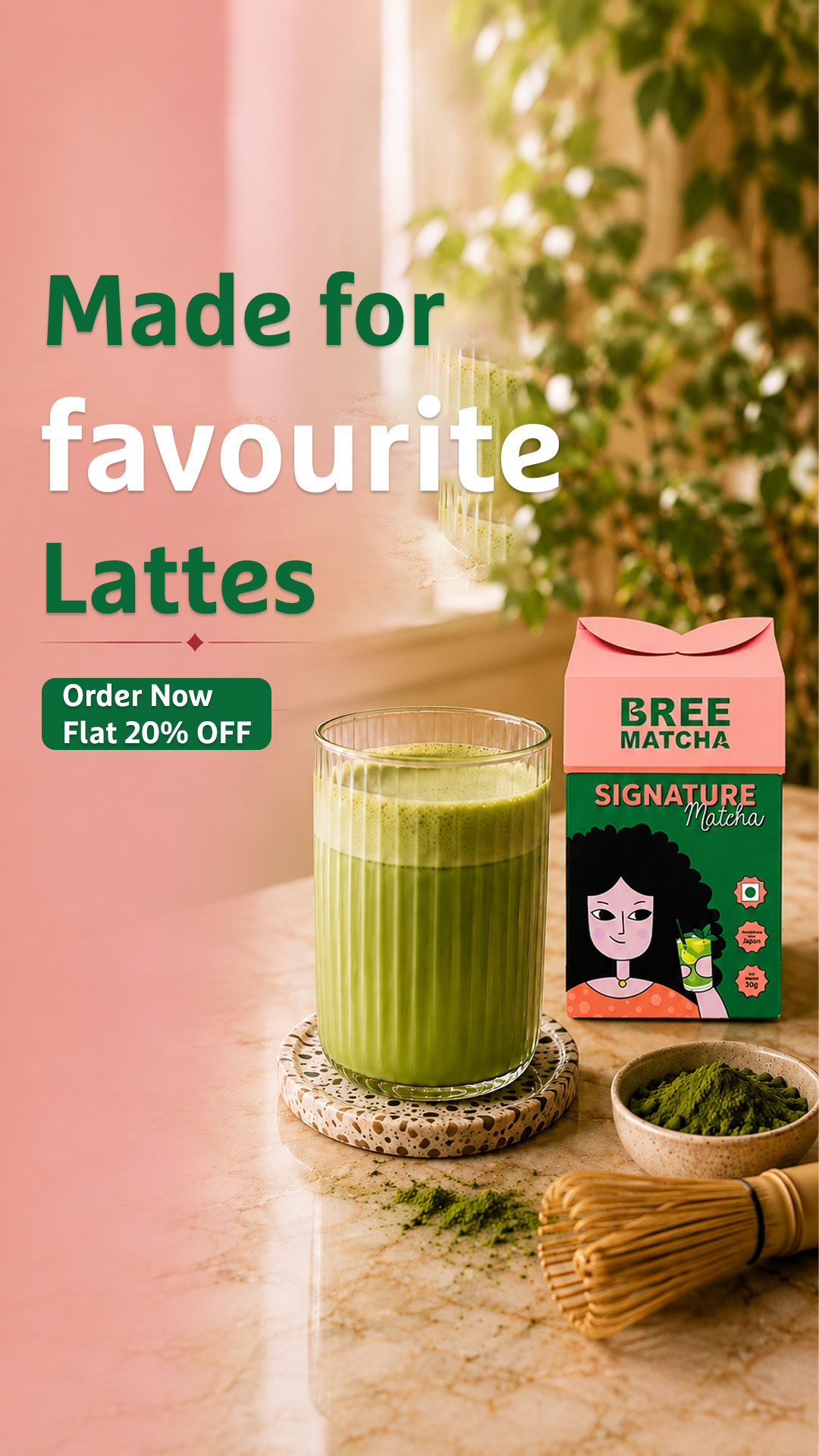 Bree Matcha Facebook ad