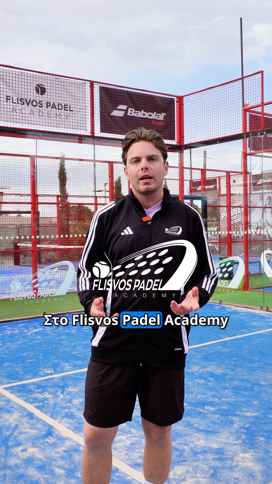 Flisvos Padel Academy Facebook ad: Θες να κλείνεις το γήπεδο padel σου εύκολα…