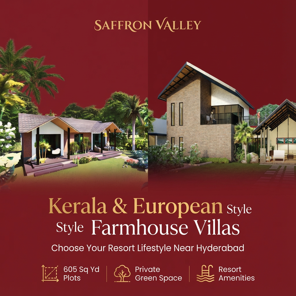 Saffron Valley Villa Farmhouse Facebook ad: High Appreciation on your property