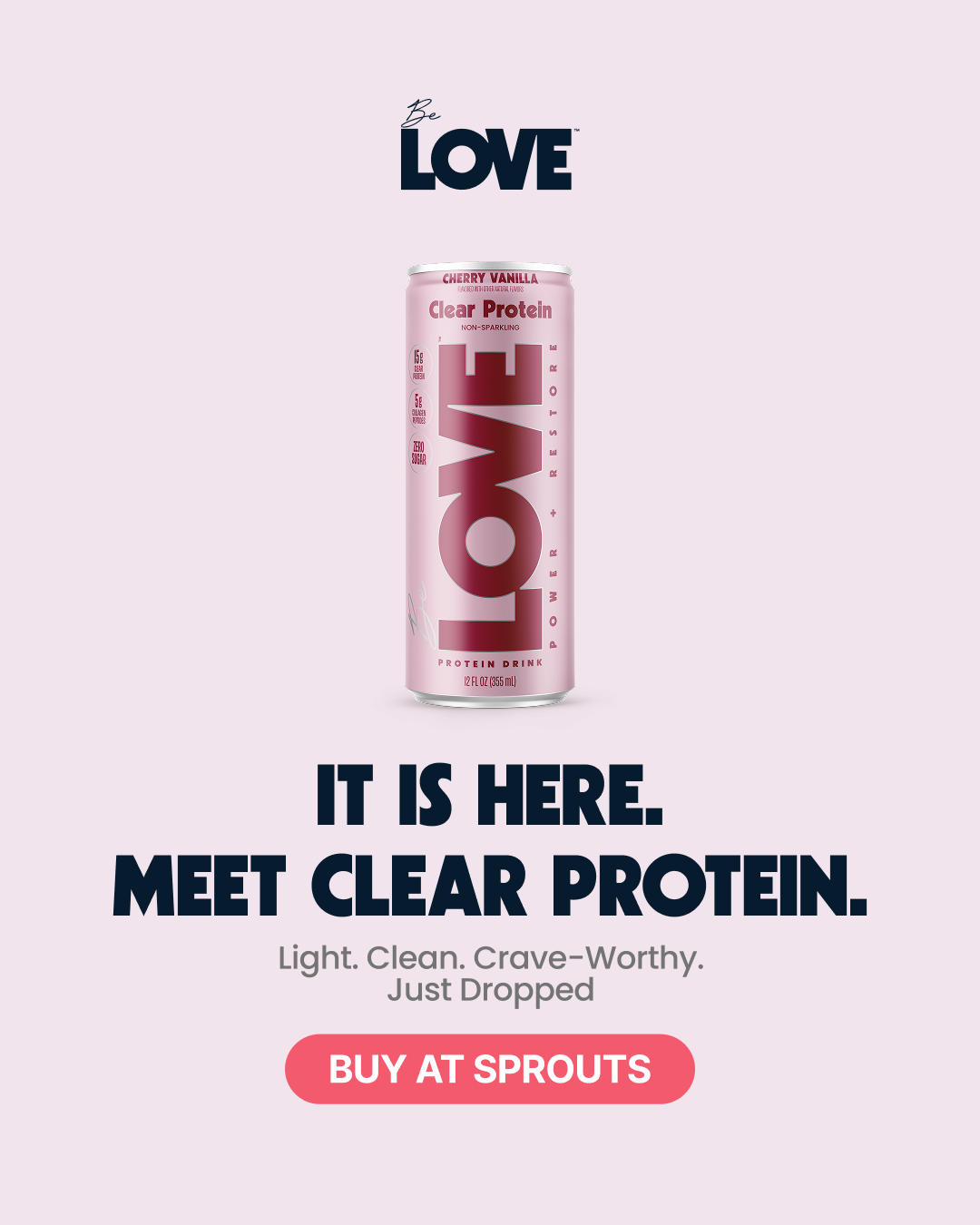 Drink Love Facebook ad