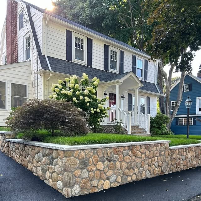 Goodwood General Construction Facebook ad: Retaining Wall Install