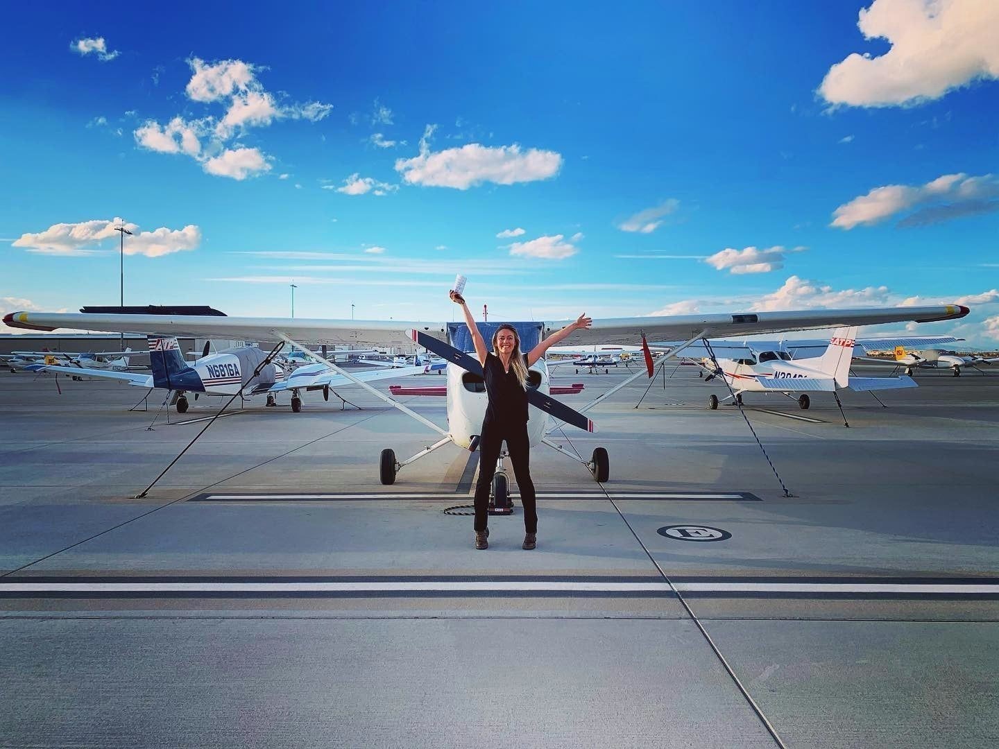 ATP Flight School Facebook ad