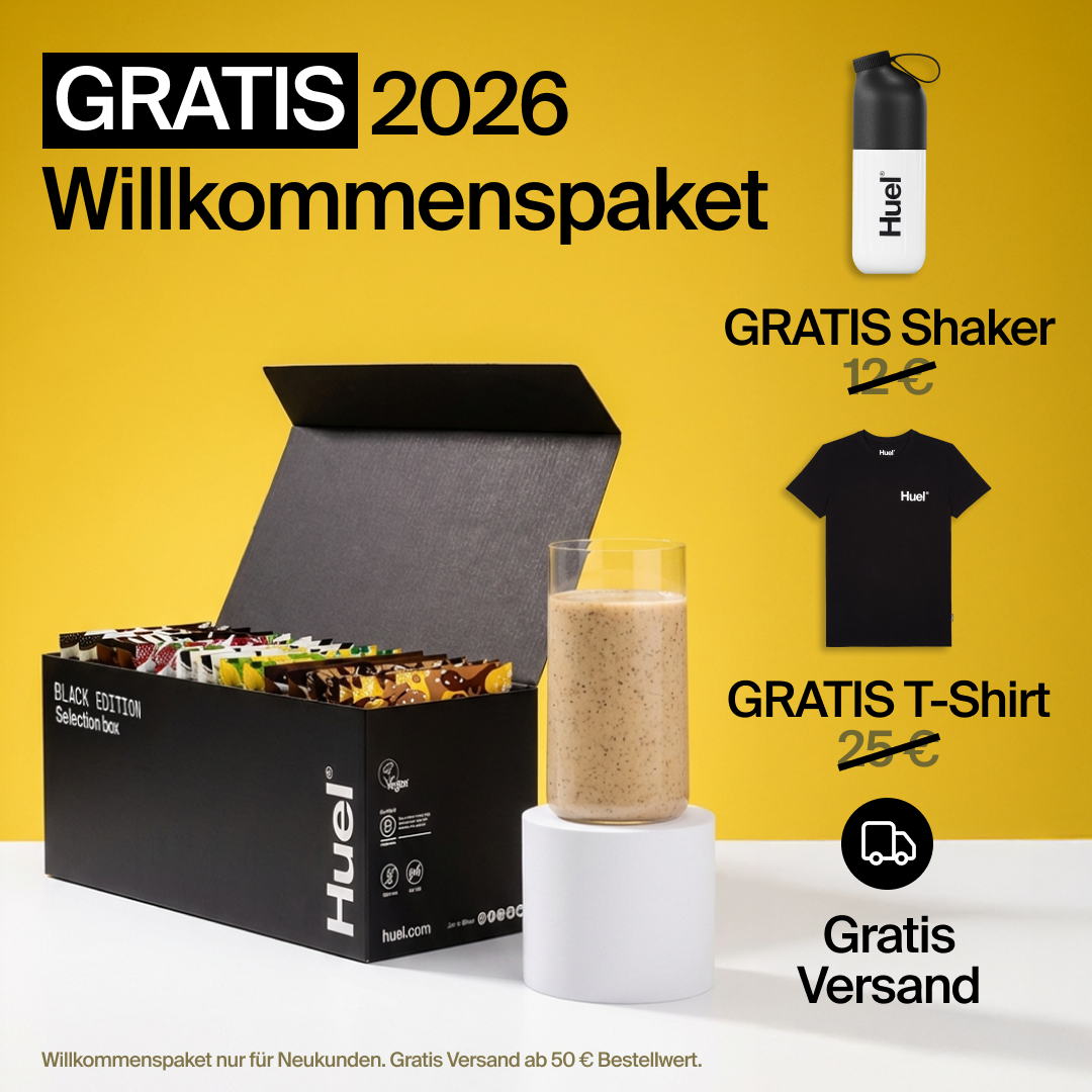 Huel Facebook ad: Die ultimative High-Protein-Mahlzeit