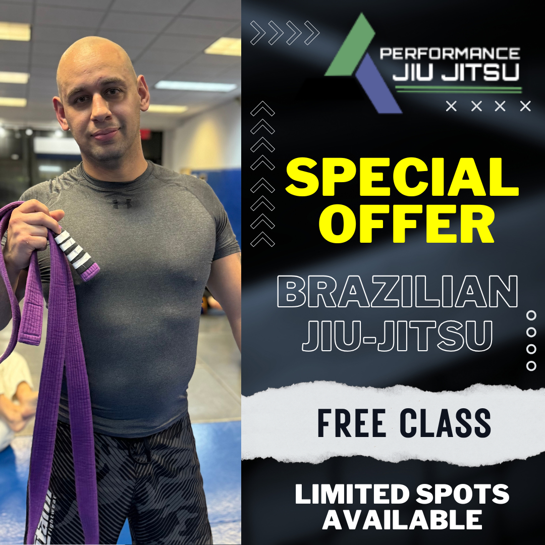 Performance Jiu-Jitsu Academy Facebook ad: Get Fit and Have Fun
