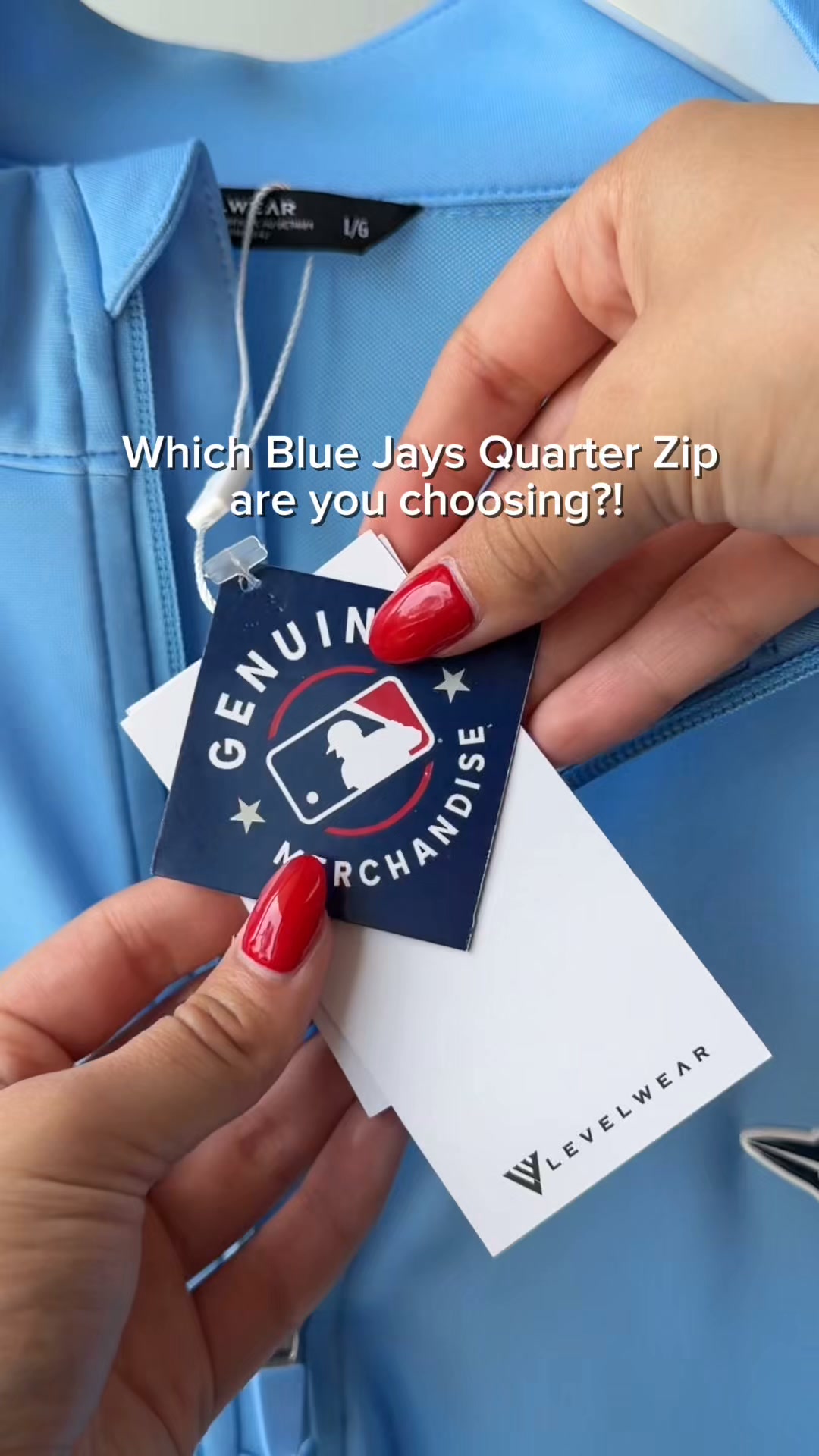 Levelwear Facebook ad: Toronto Blue Jays