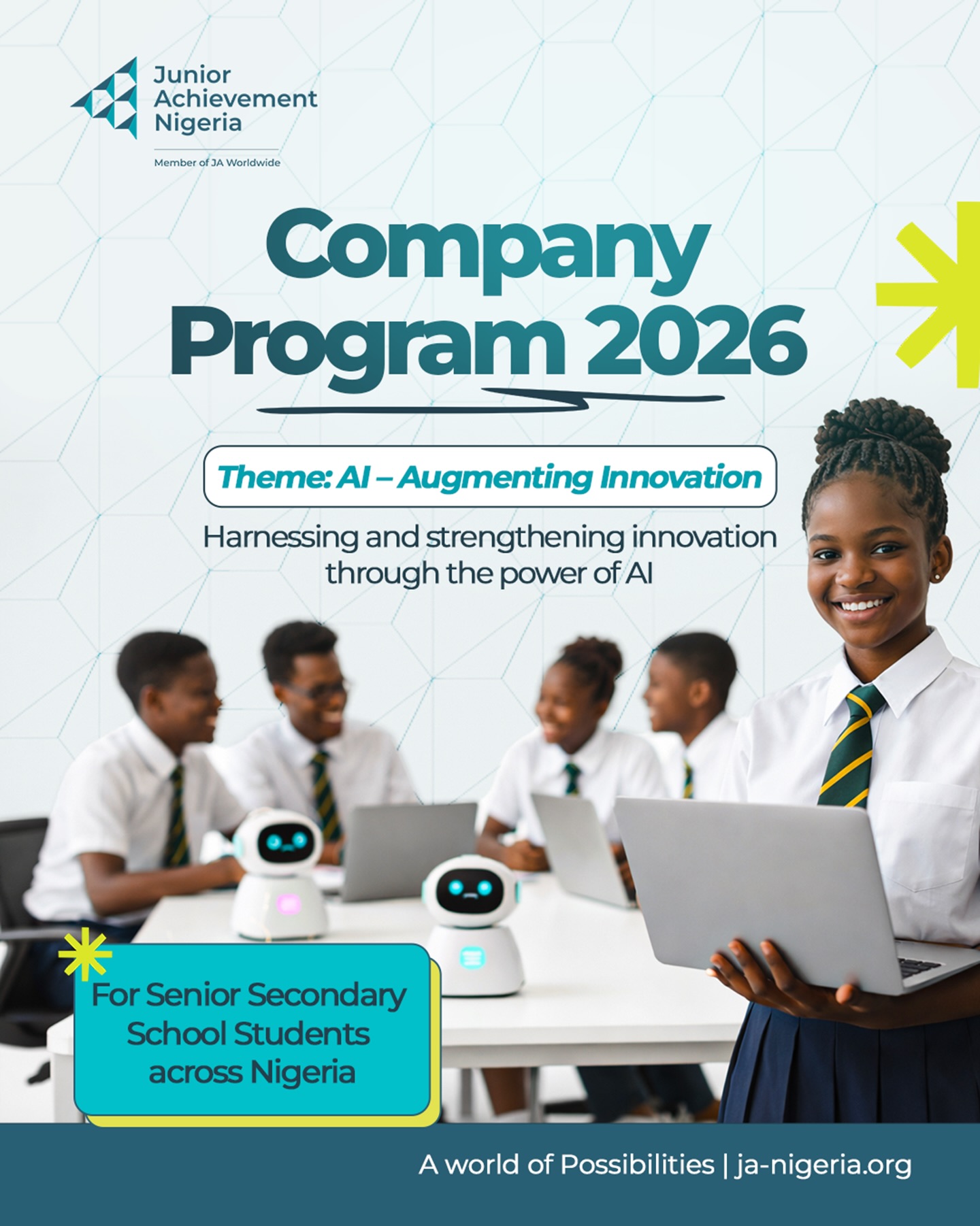 Junior Achievement Nigeria Facebook ad