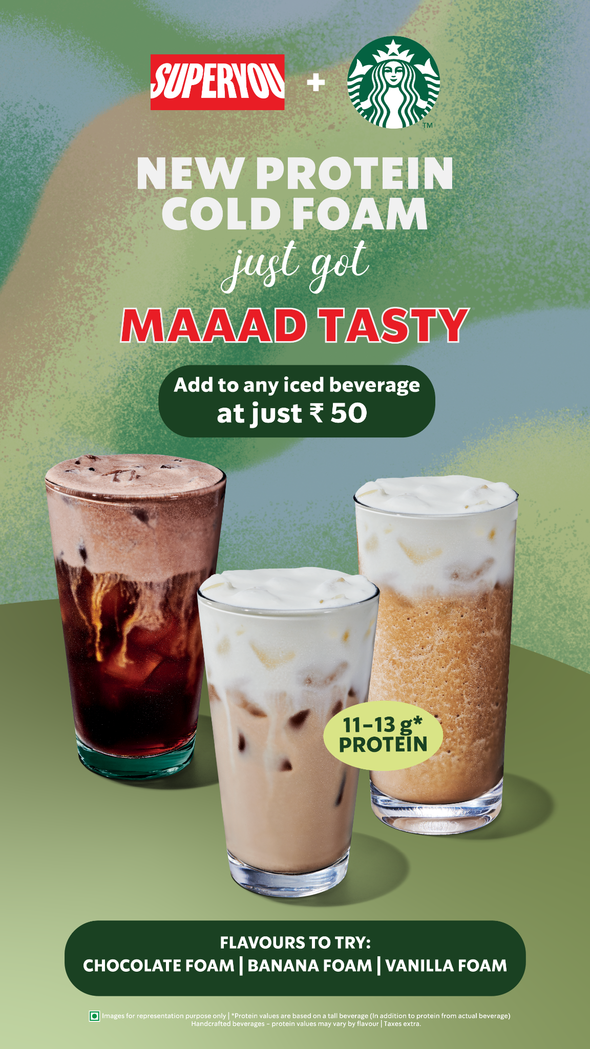 Starbucks India Facebook ad from Jan 18, 2026