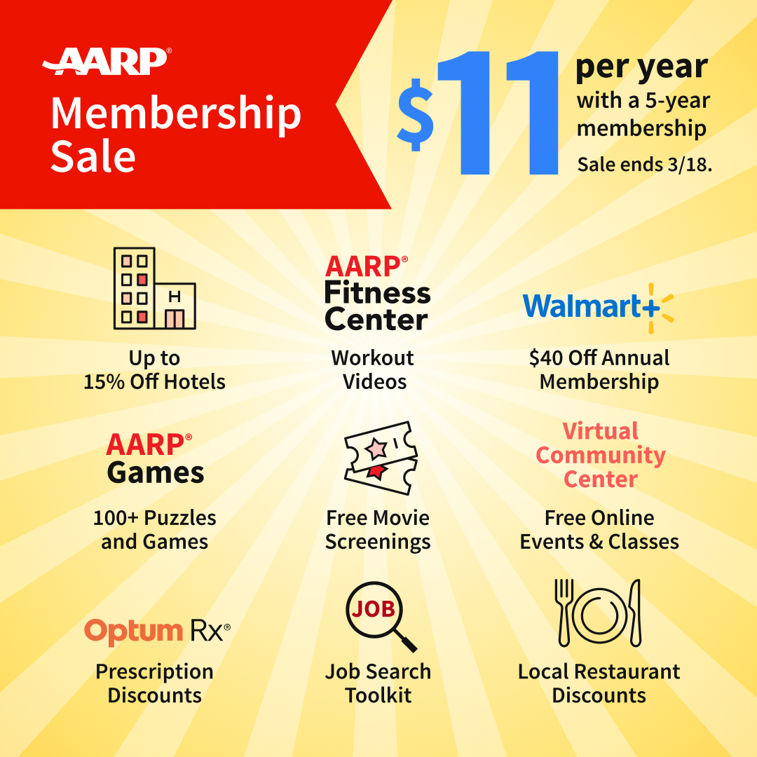 AARP Facebook ad