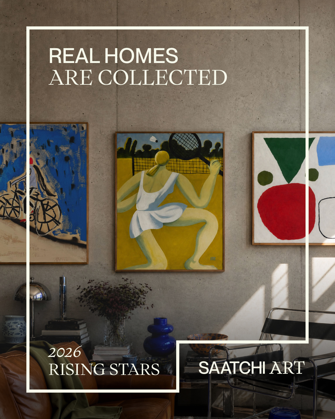 Saatchi Art Facebook ad