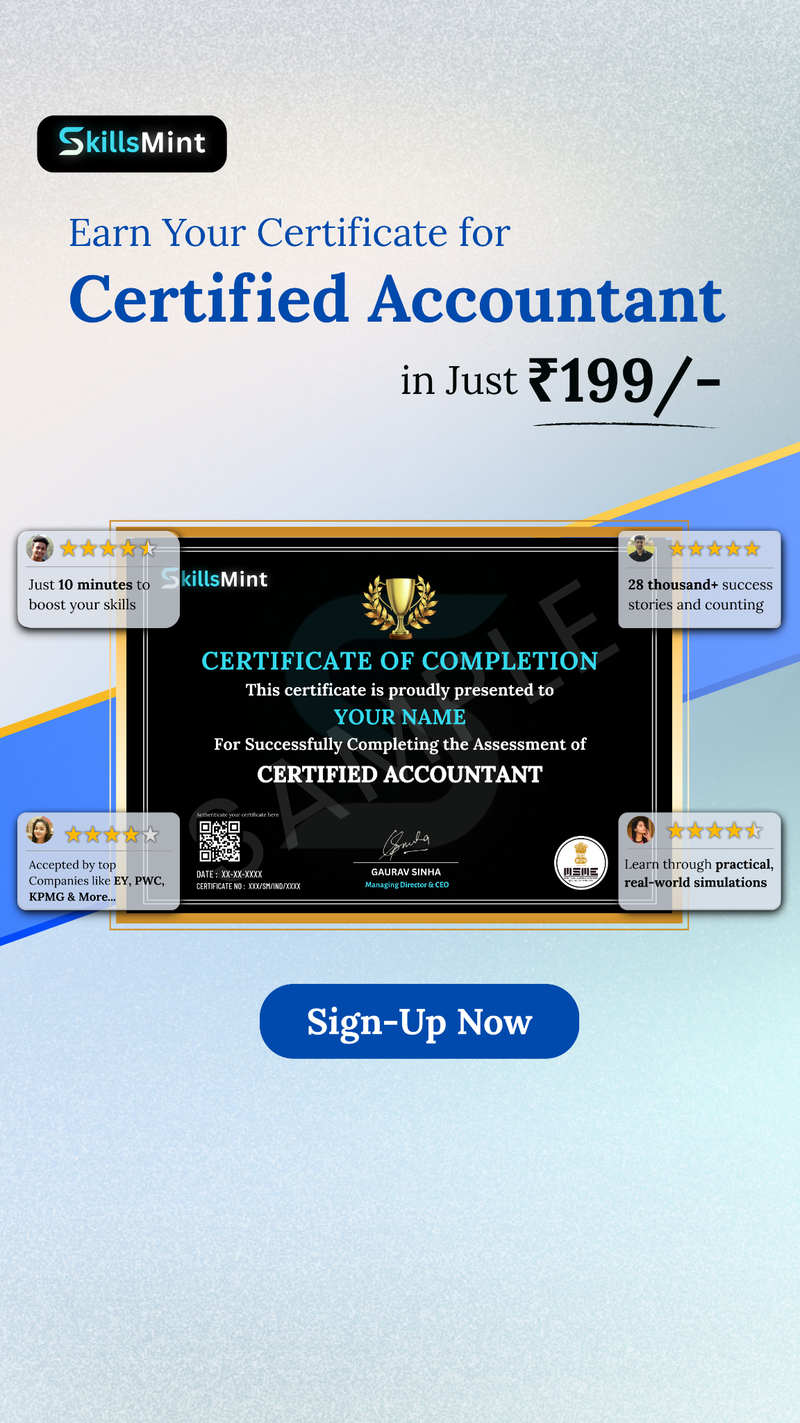 SkillsMint Facebook ad