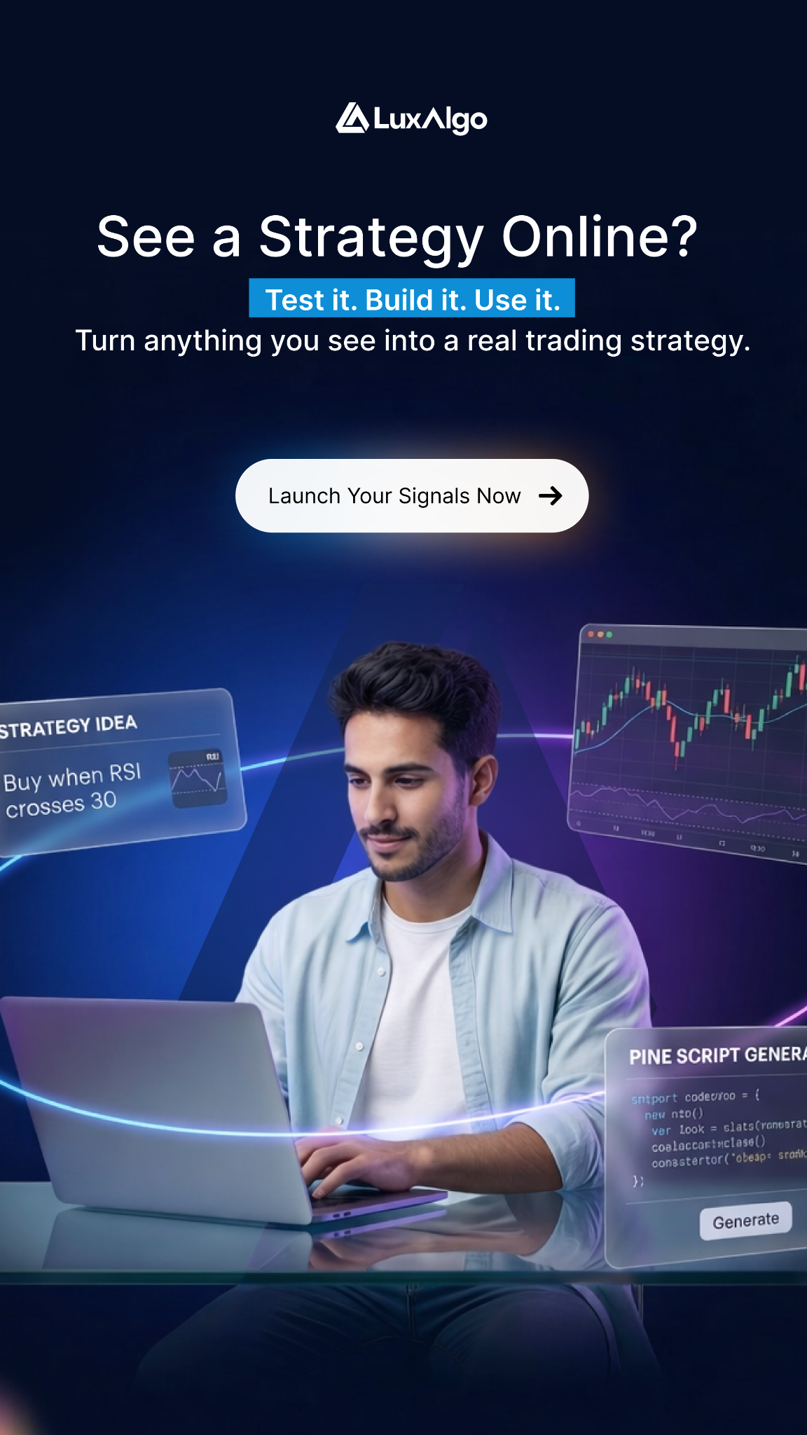 LuxAlgo Facebook ad
