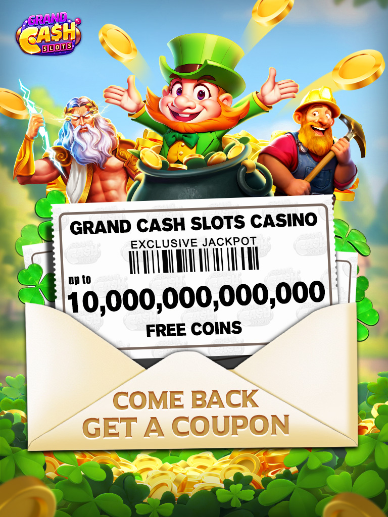 Grand Cash Slots-Casino Games Facebook ad