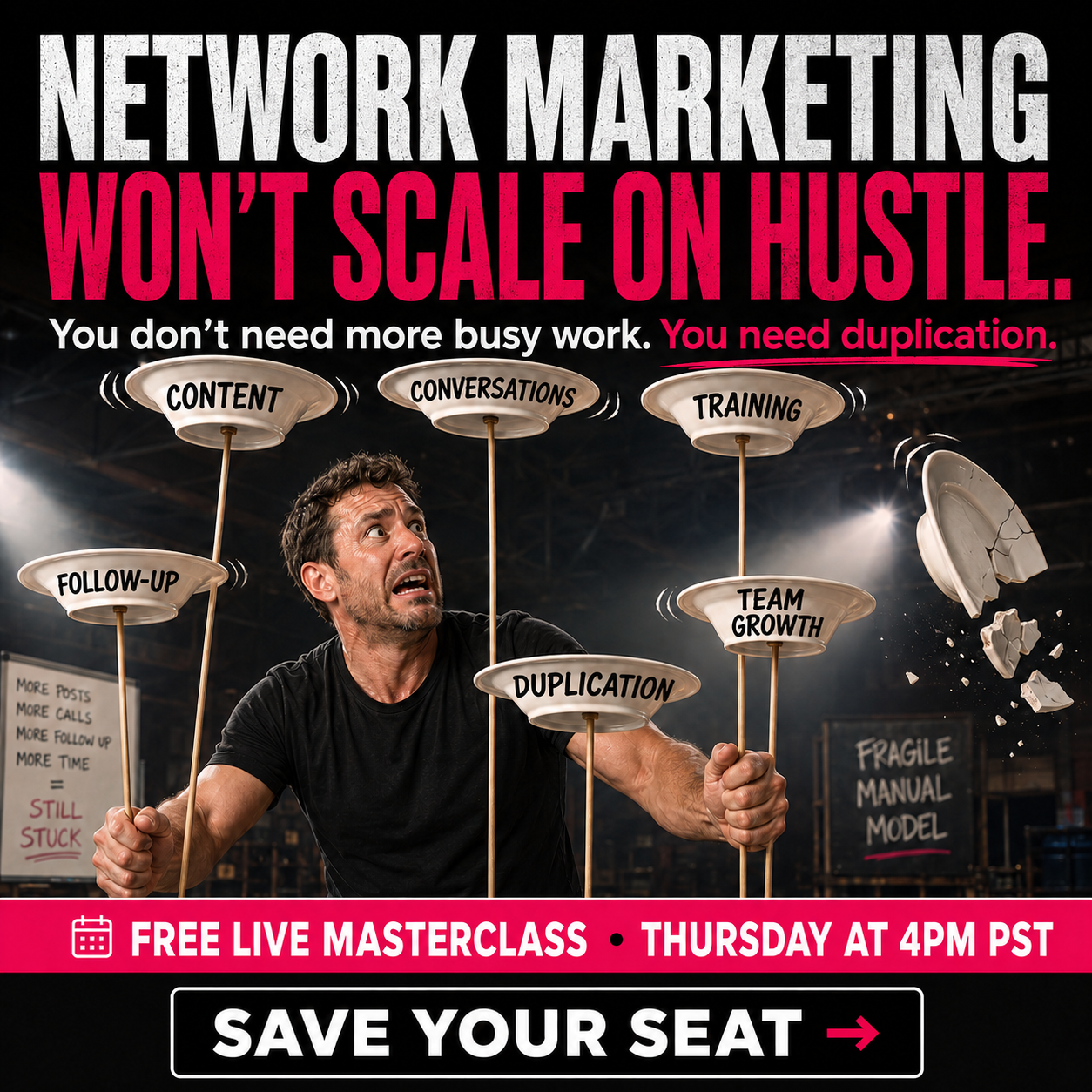 Attraction Marketing Facebook ad