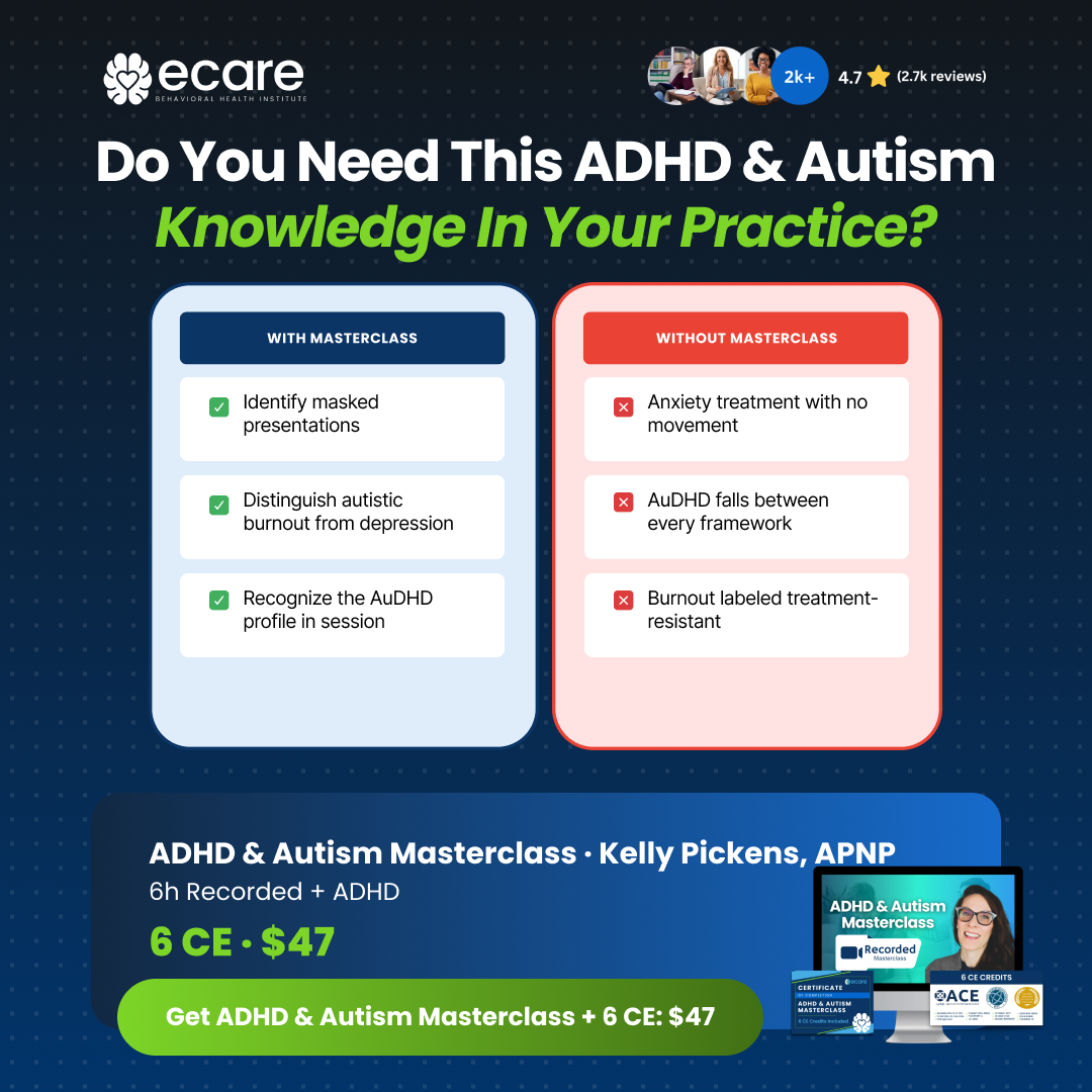 eCare Behavioral Health Institute Facebook ad