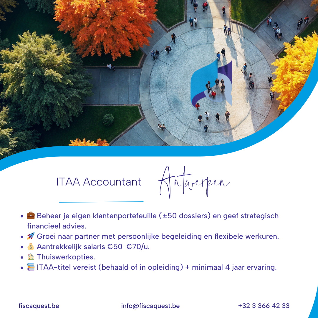 Fiscaquest Facebook ad: Gezocht! Ervaren Accountants