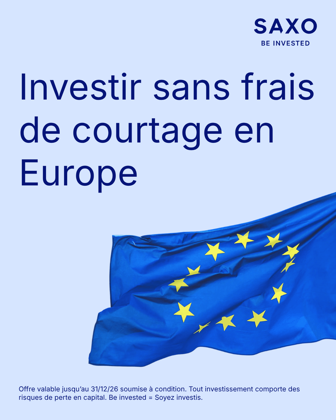 Saxo Banque Facebook ad