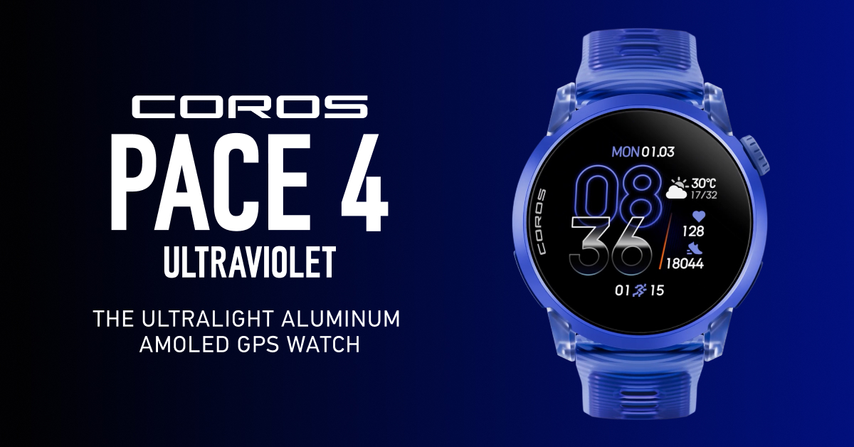 COROS Australia & New Zealand Facebook ad: COROS PACE 4 Ultra Violet