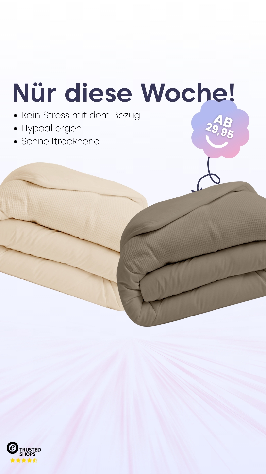 Thehappybed.de Facebook ad