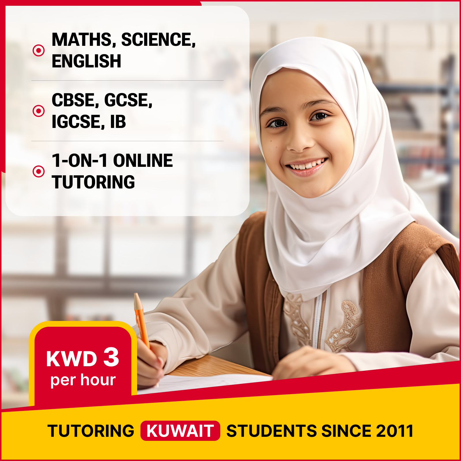 Jaya's Academy Facebook ad