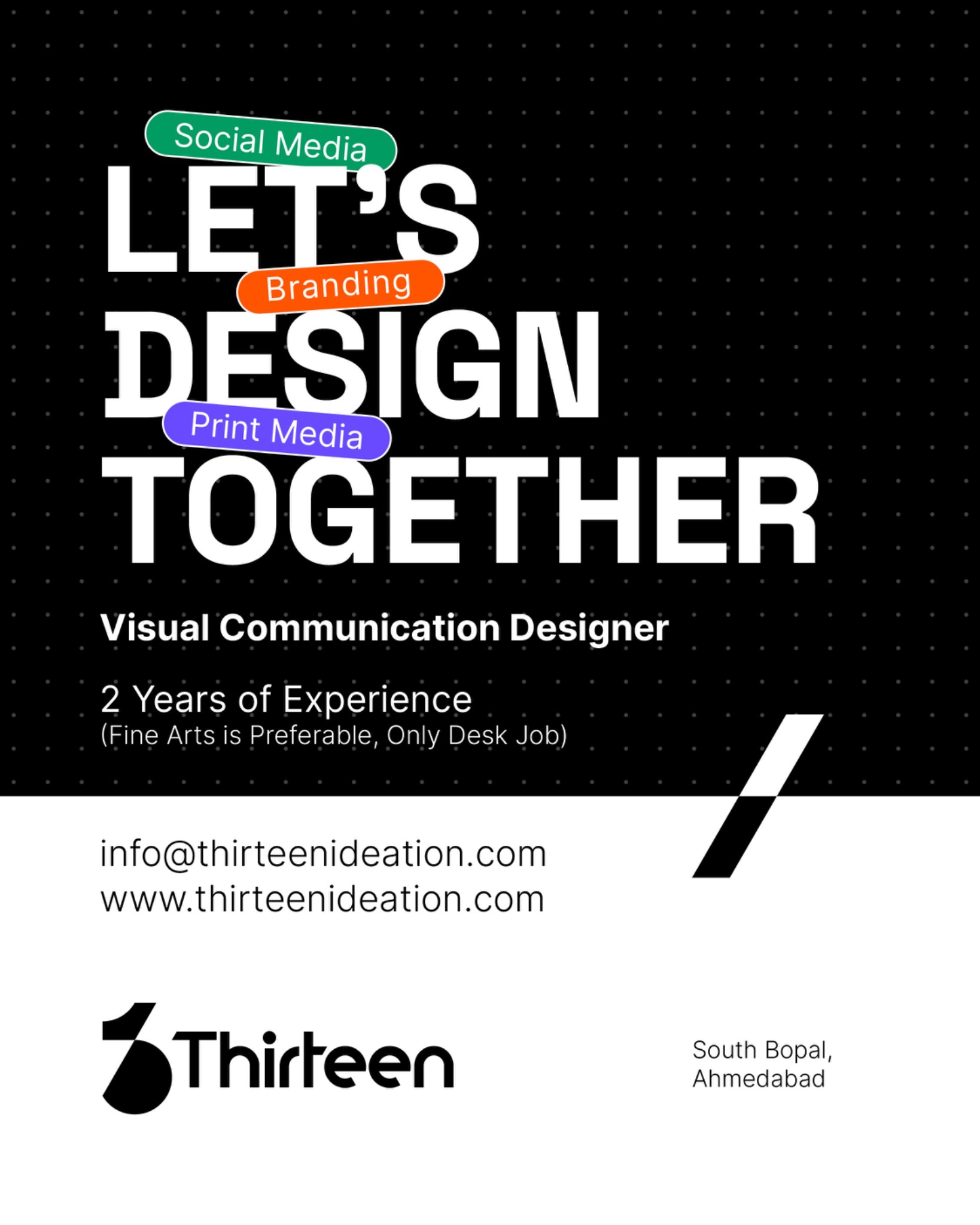 Thirteen Ideation Facebook ad