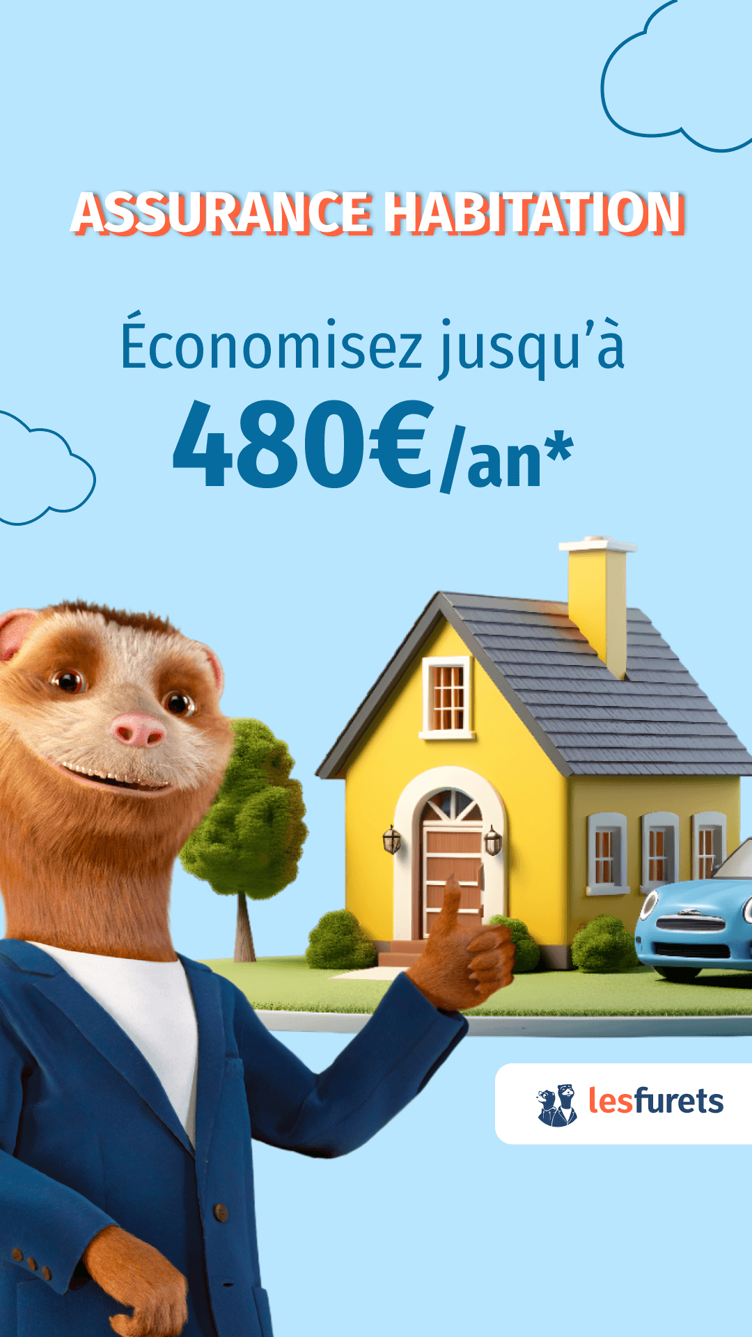 LesFurets.com Facebook ad