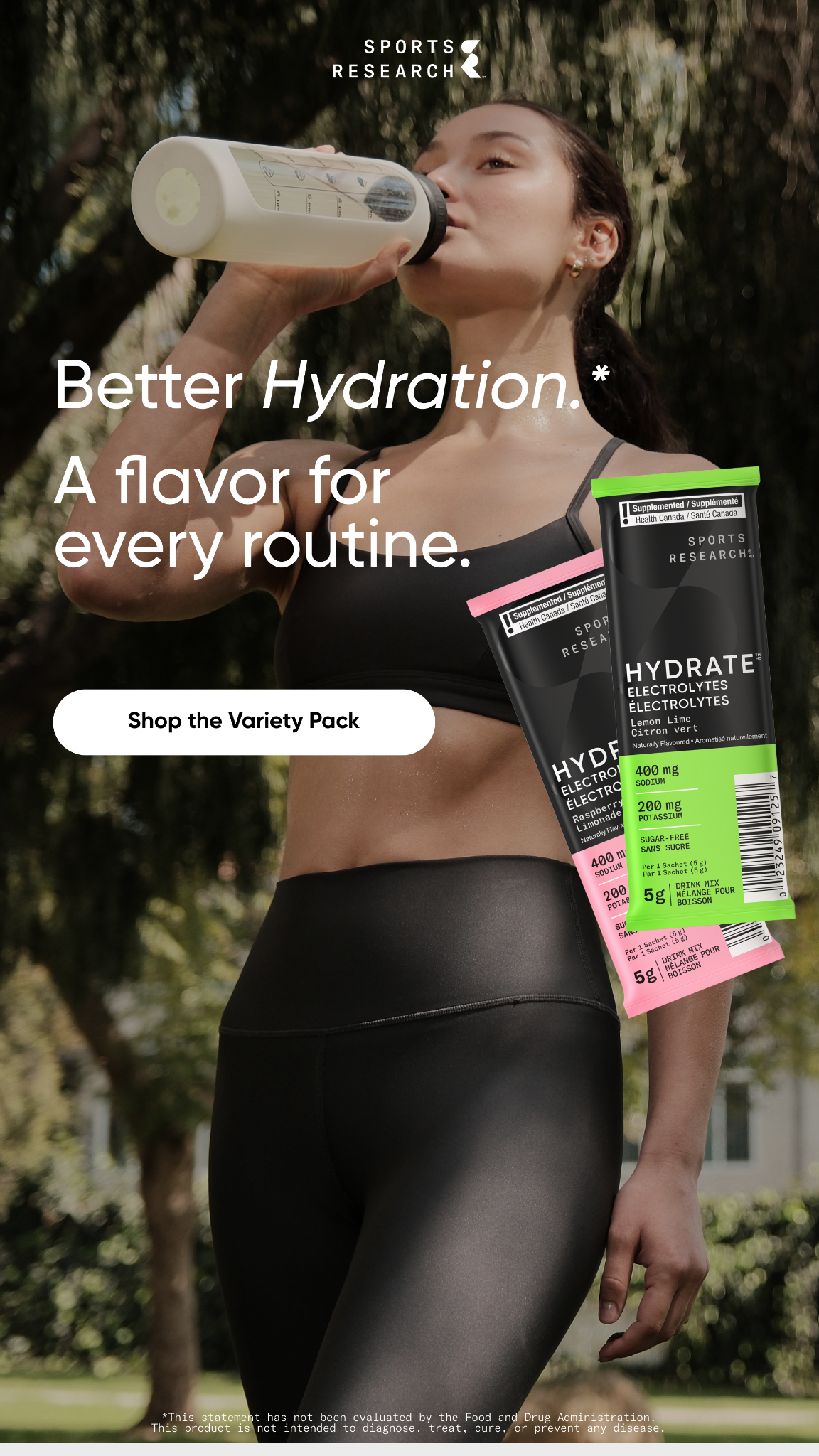 Sports Research Facebook ad