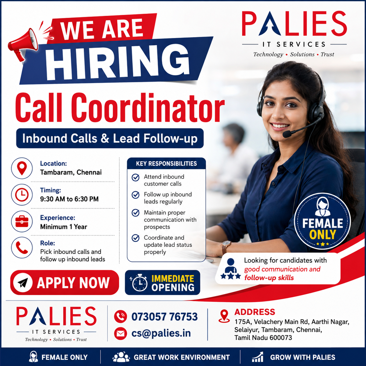 Palies IT Services Facebook ad