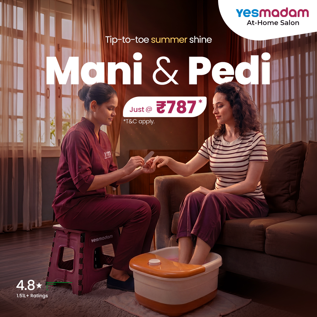 YesMadam Salon Facebook ad