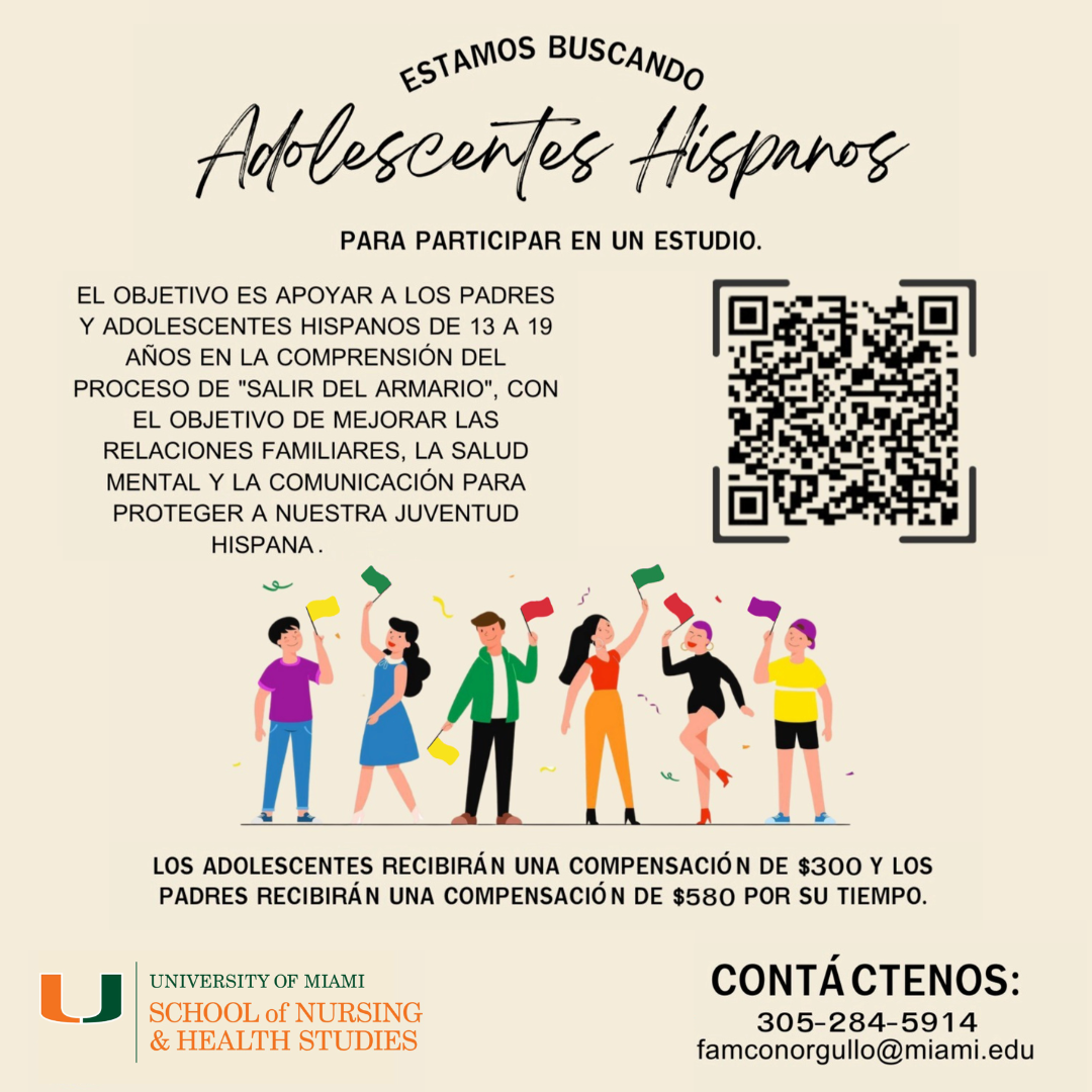 Familias Unidas Lab Facebook ad: Participa en linea desde casa